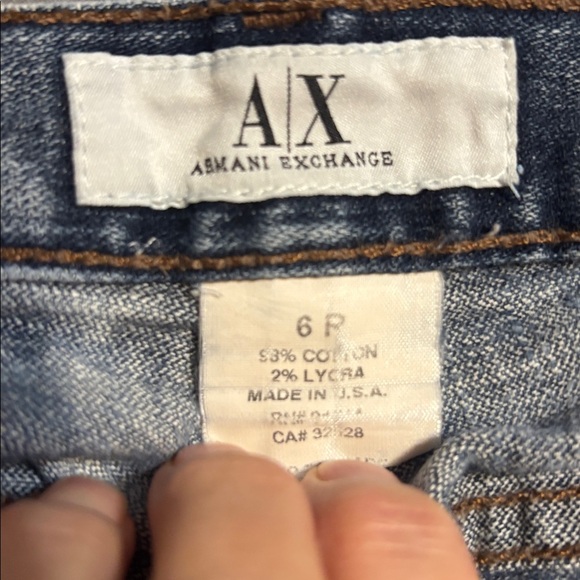 Armani Exchange Women’s Boot Cut Jeans, lt stone 6P - Picture 7 of 8